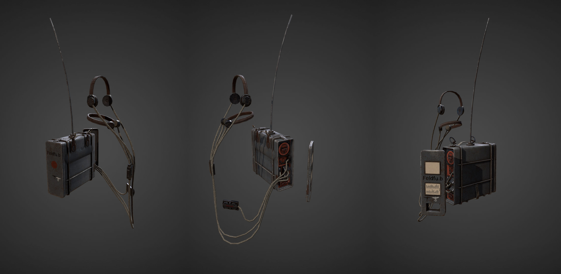 Babko Dzmitry Babko - German infantry radio Feld.Fu.B