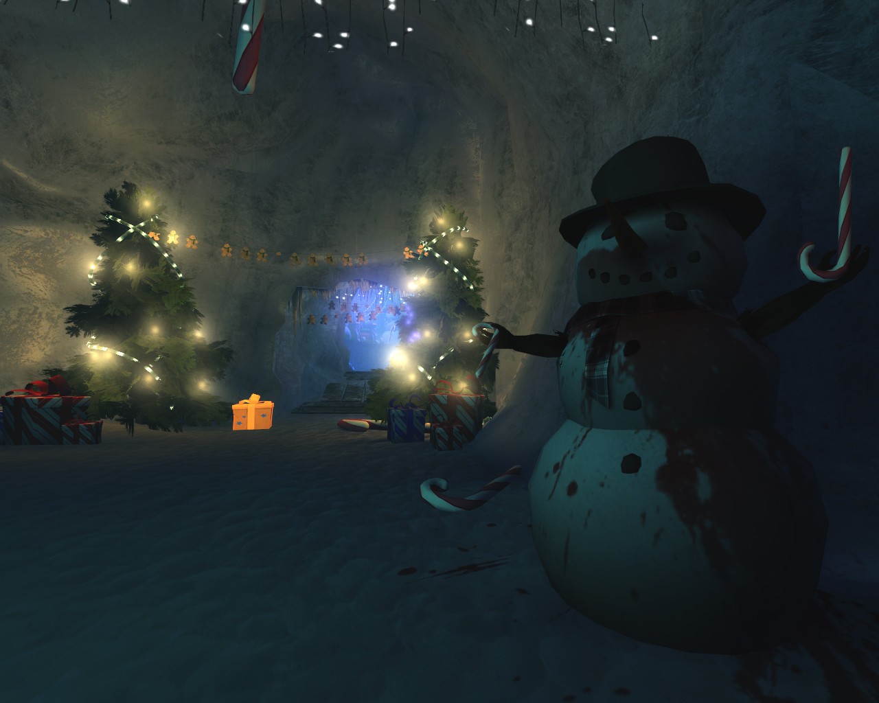 Ice Cave Tunnels
