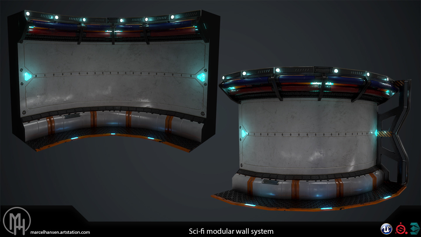 Curved walls