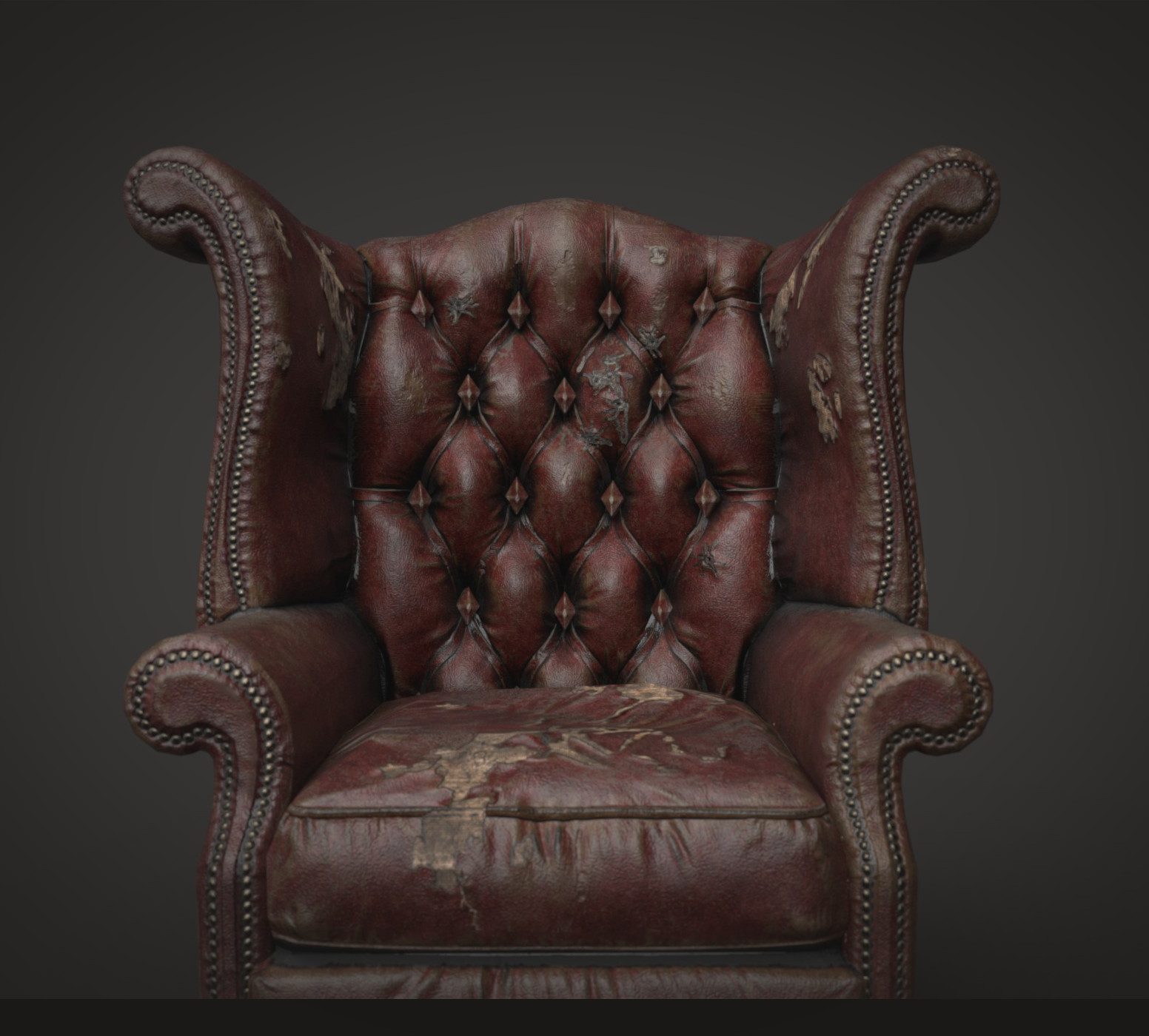 Old chesterfield chair clearance