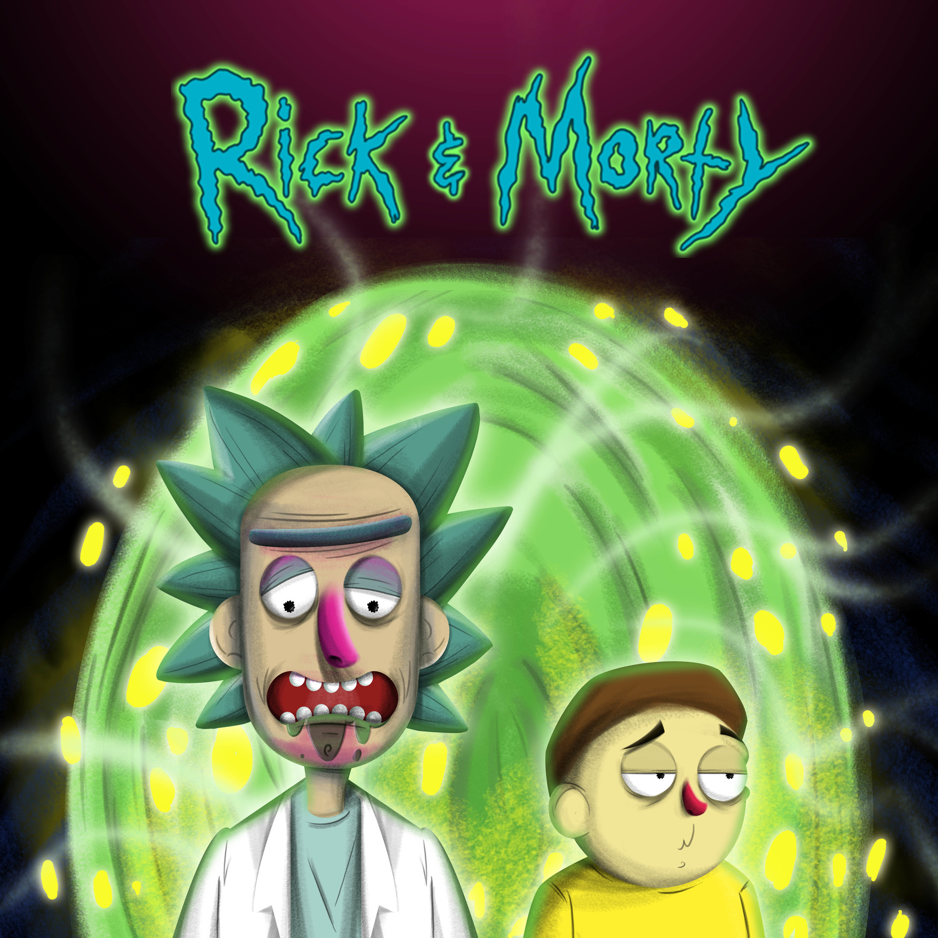 Artstation - Rick And Morty