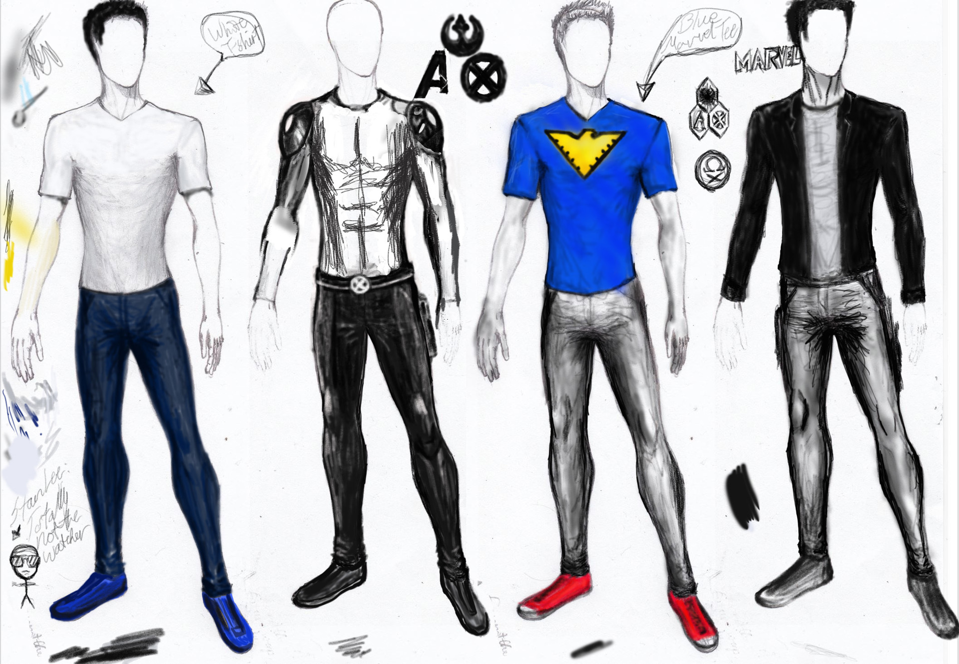 Artstation Beginning Photoshop Character Design Sketches