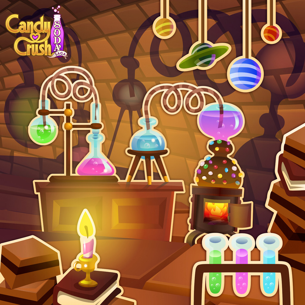 Caspar Swahn - Candy Crush Soda Saga Characters, Assets and Backgrounds