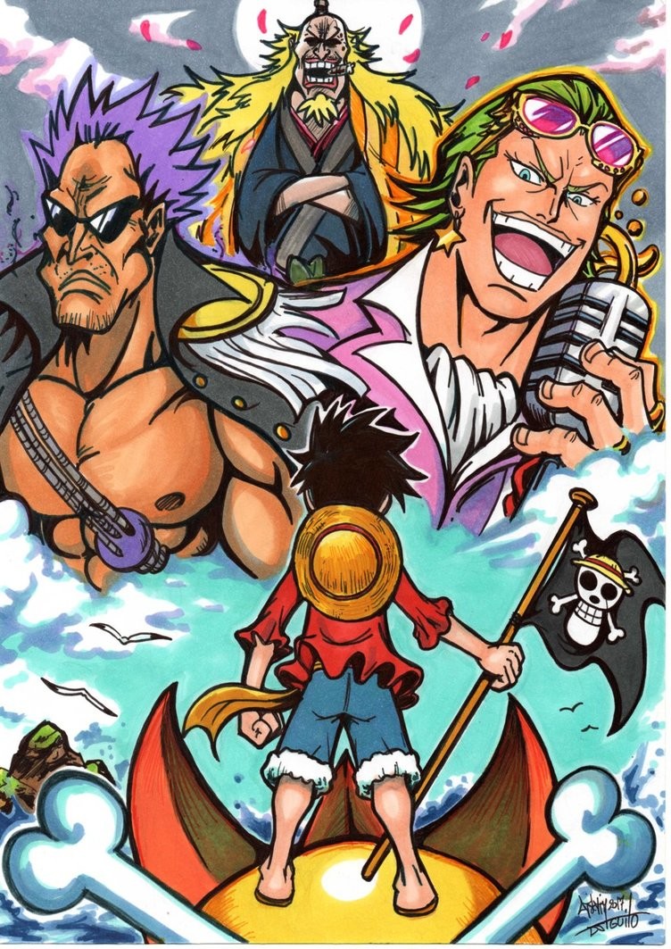 Artstation One Piece Movie Trilogy Djigui Tim