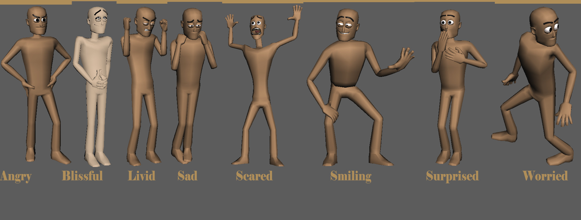 Artstation Emotional Poses Corey Everett