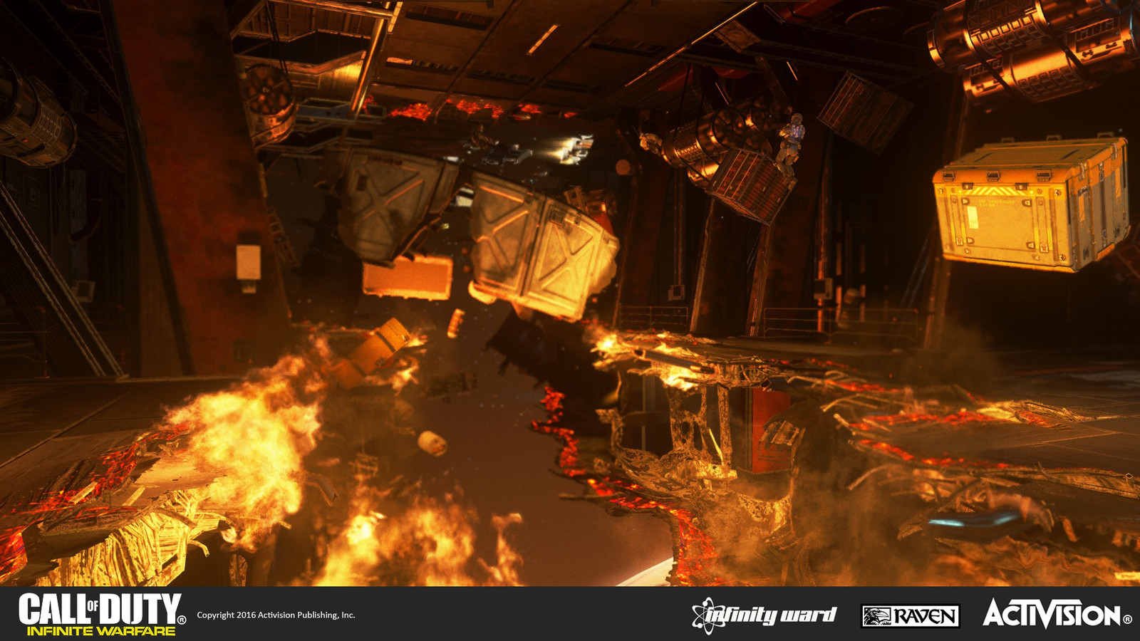 Destroyed ordnance room