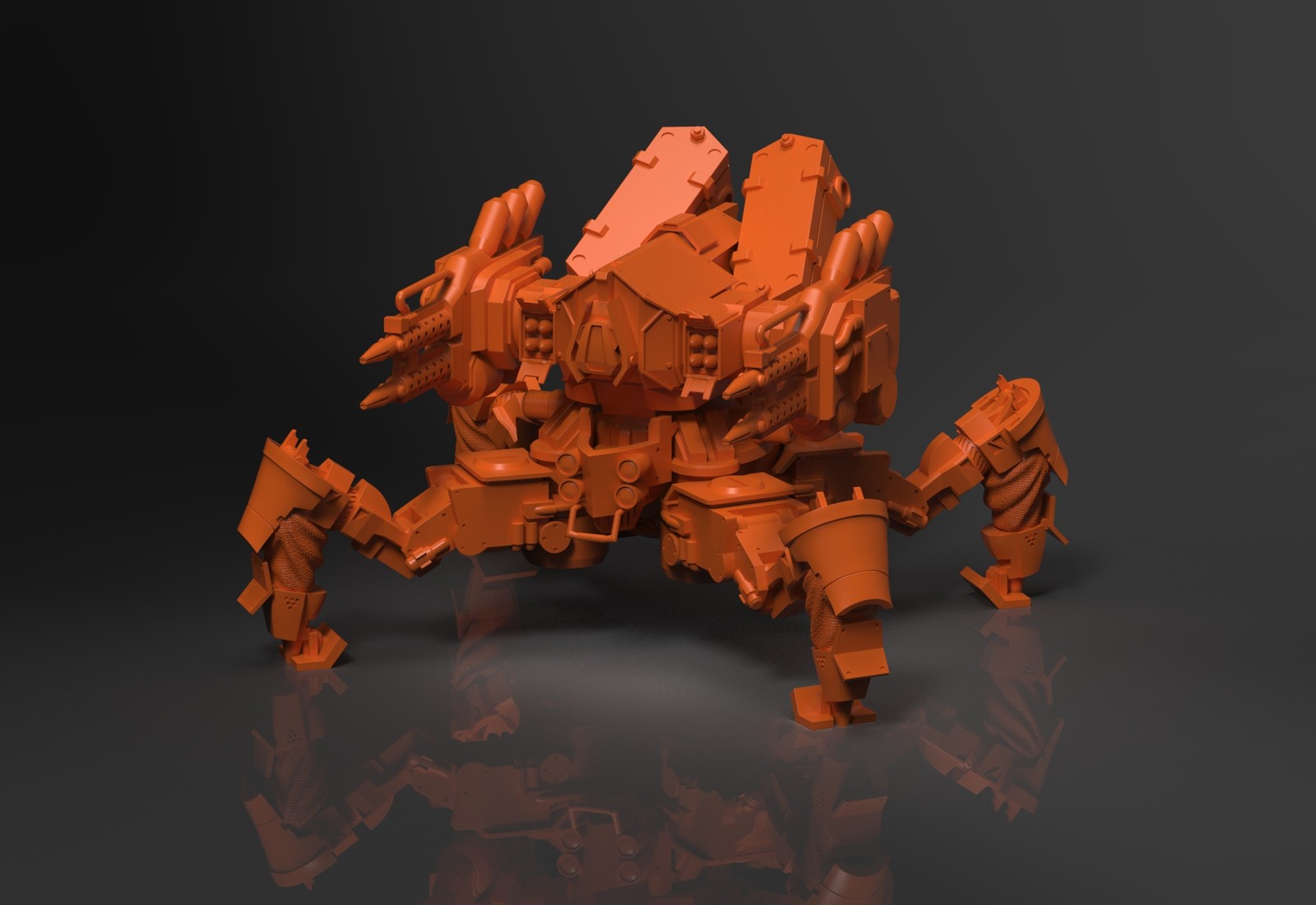 Immortal Kings Spider Mech Model