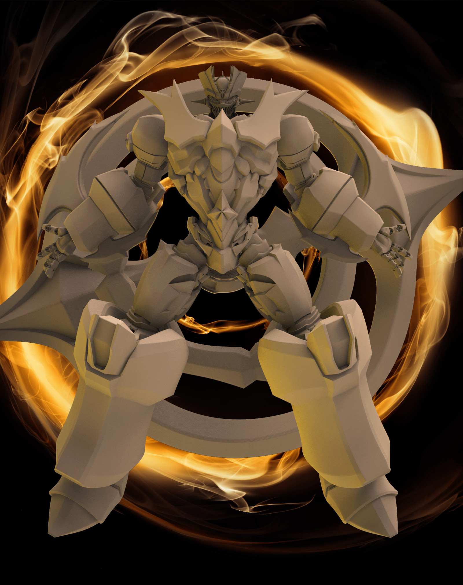 Wallpaper Kanokpong Suwannarad Mazinger Zero Fant Art Free