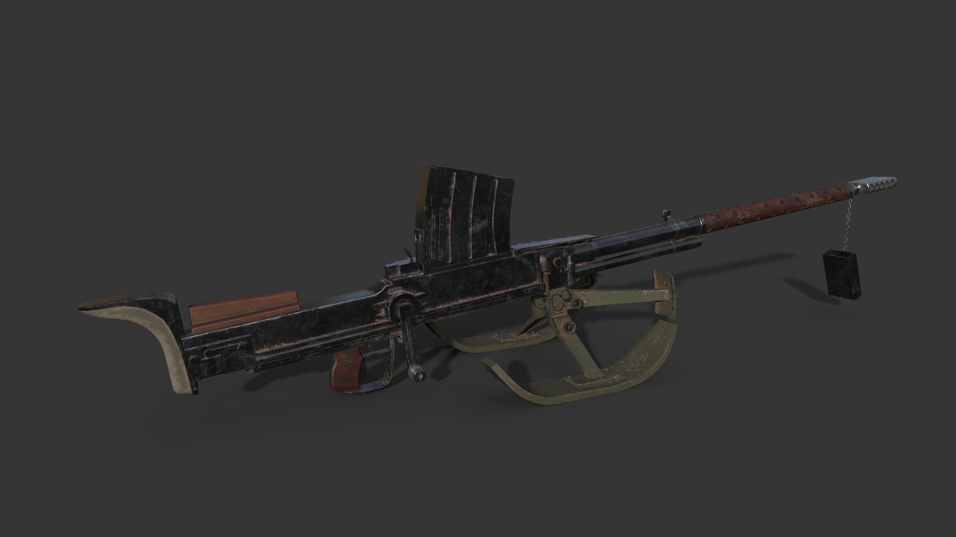 Artstation mm Lahti L 39 Antitank Rifle Anton Lind