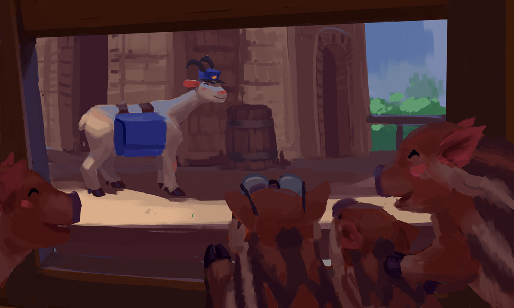 "Bye Mailgoat! Thanks for the stories of all your adventures!"