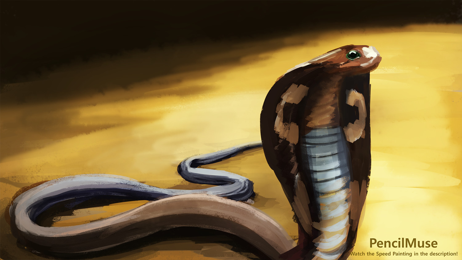 king cobra painting