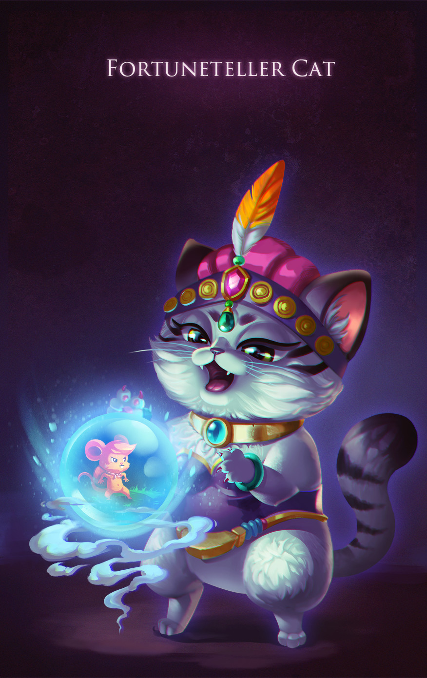 Cat on sale fortune teller