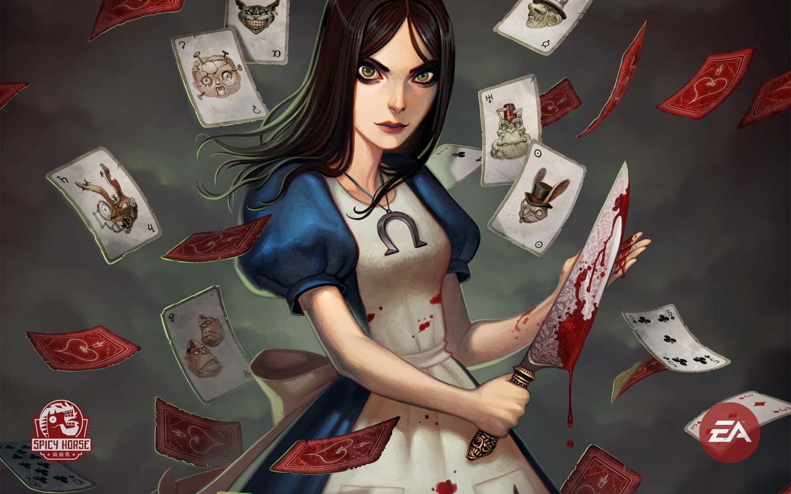 Art from American McGee's Alice featuring the blade