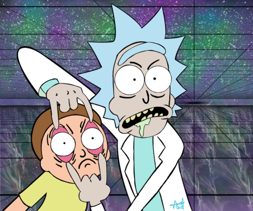 ArtStation - Rick and Morty