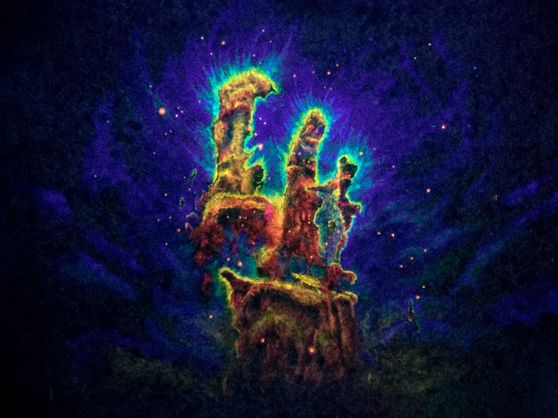 Artstation The Pillars Of Creation Invisible Uv Murals Daedalus System
