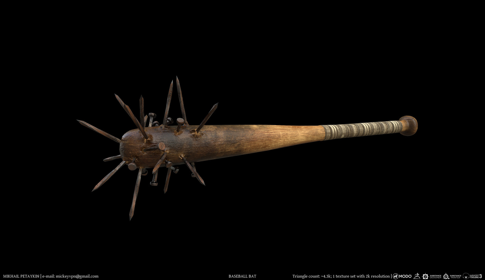 Mikhail Petaykin Baseball bat(Fallout NV mod)