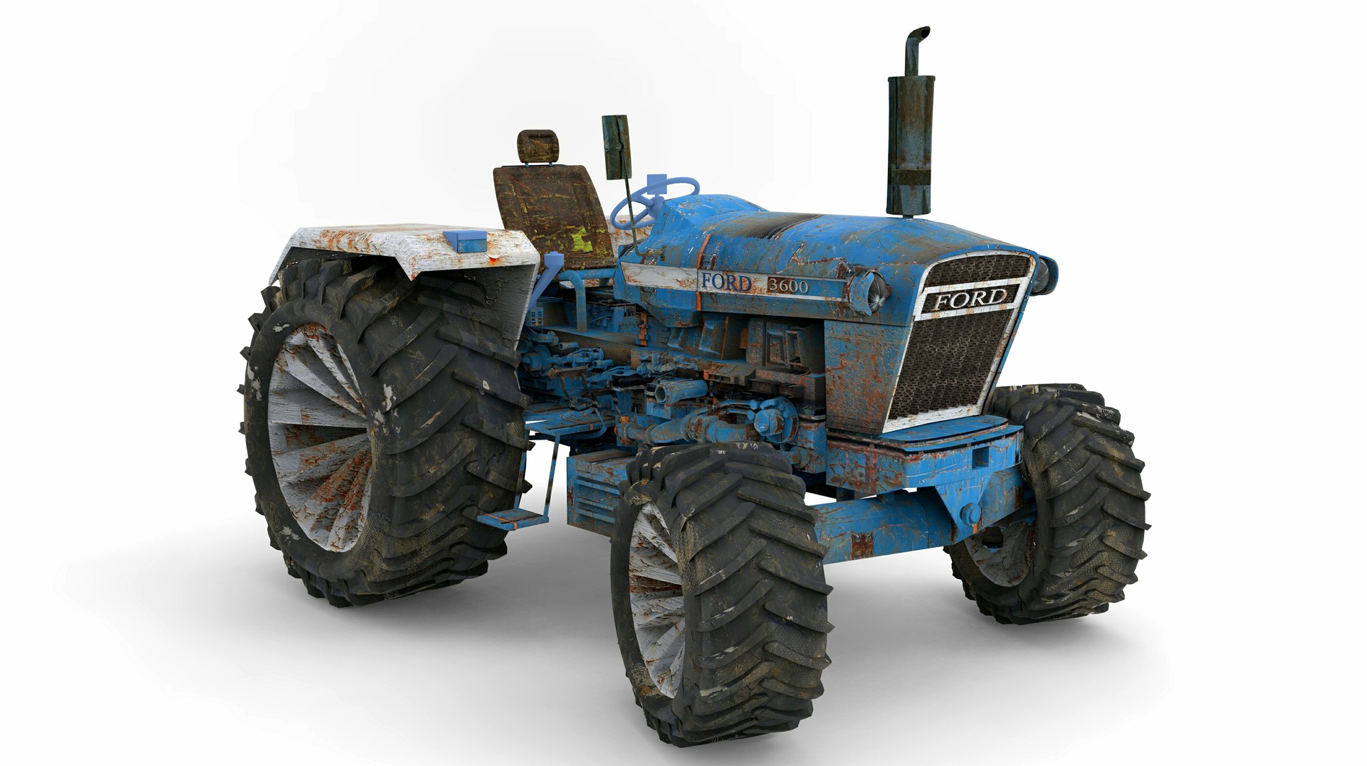 ford 3600 tractor toy model