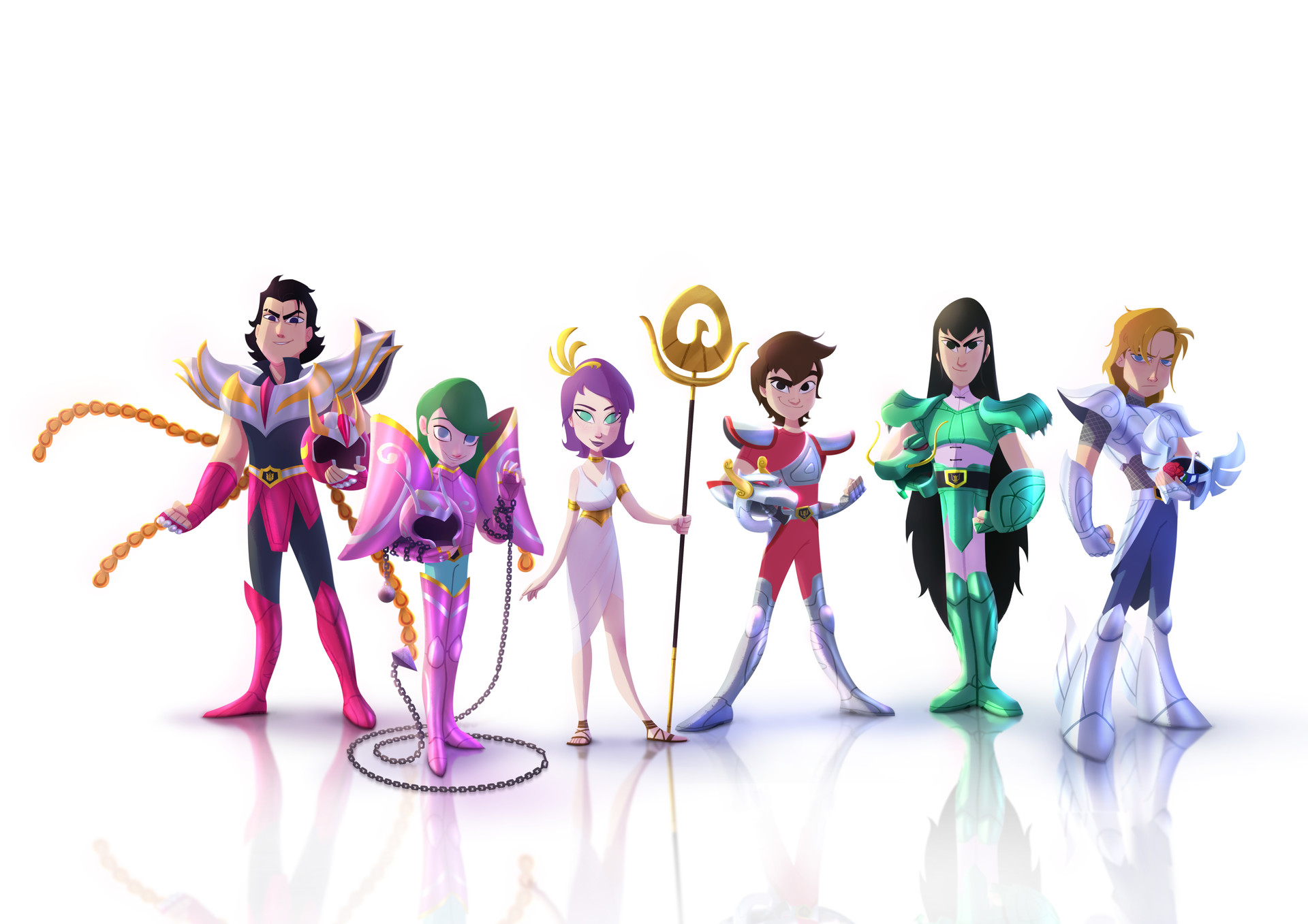 Saint seiya characters sale