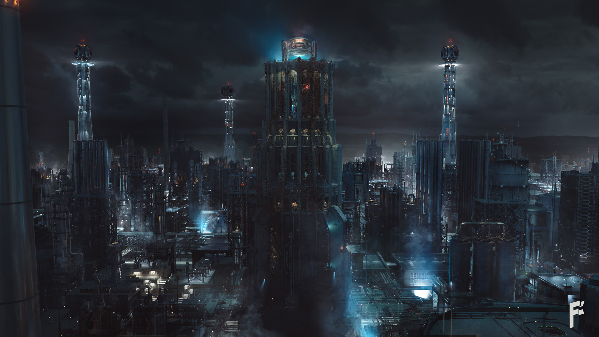 ArtStation - Titan City FOLKS VFX