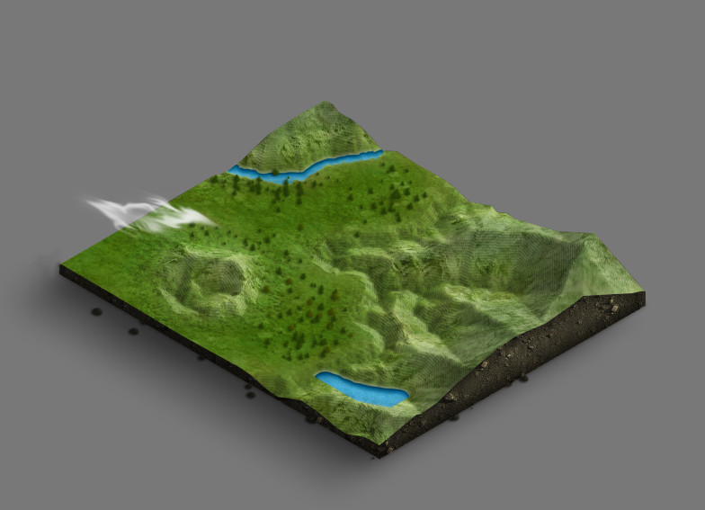 Artstation 3d Map Generator Terrain Oliver Milizia