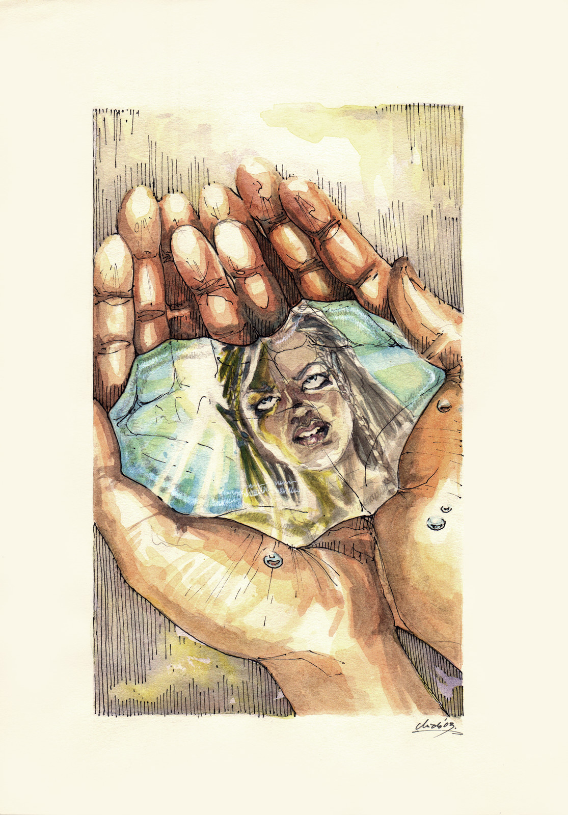 Soul in the palm of the hand