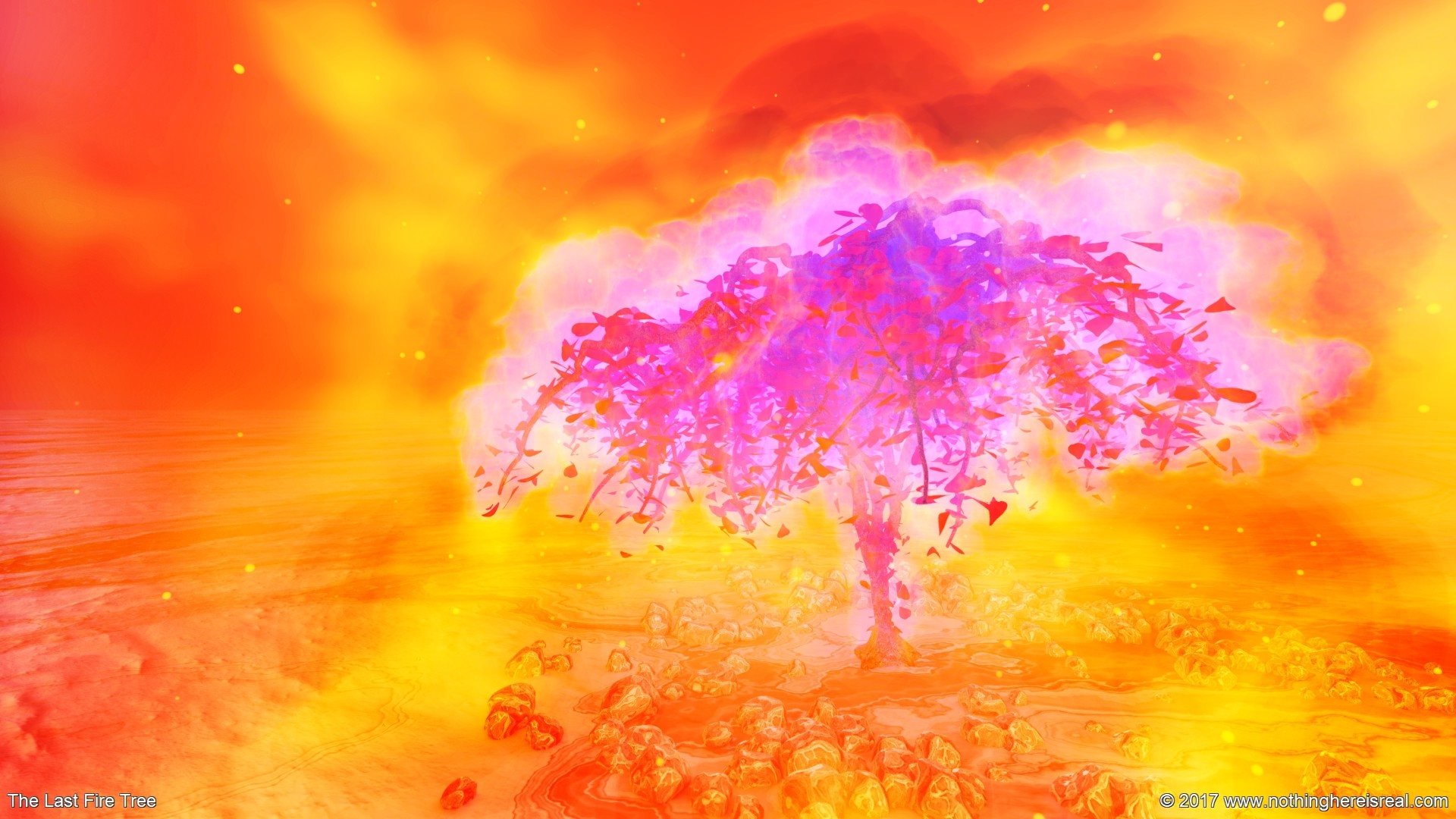 ArtStation - The Last Fire Tree