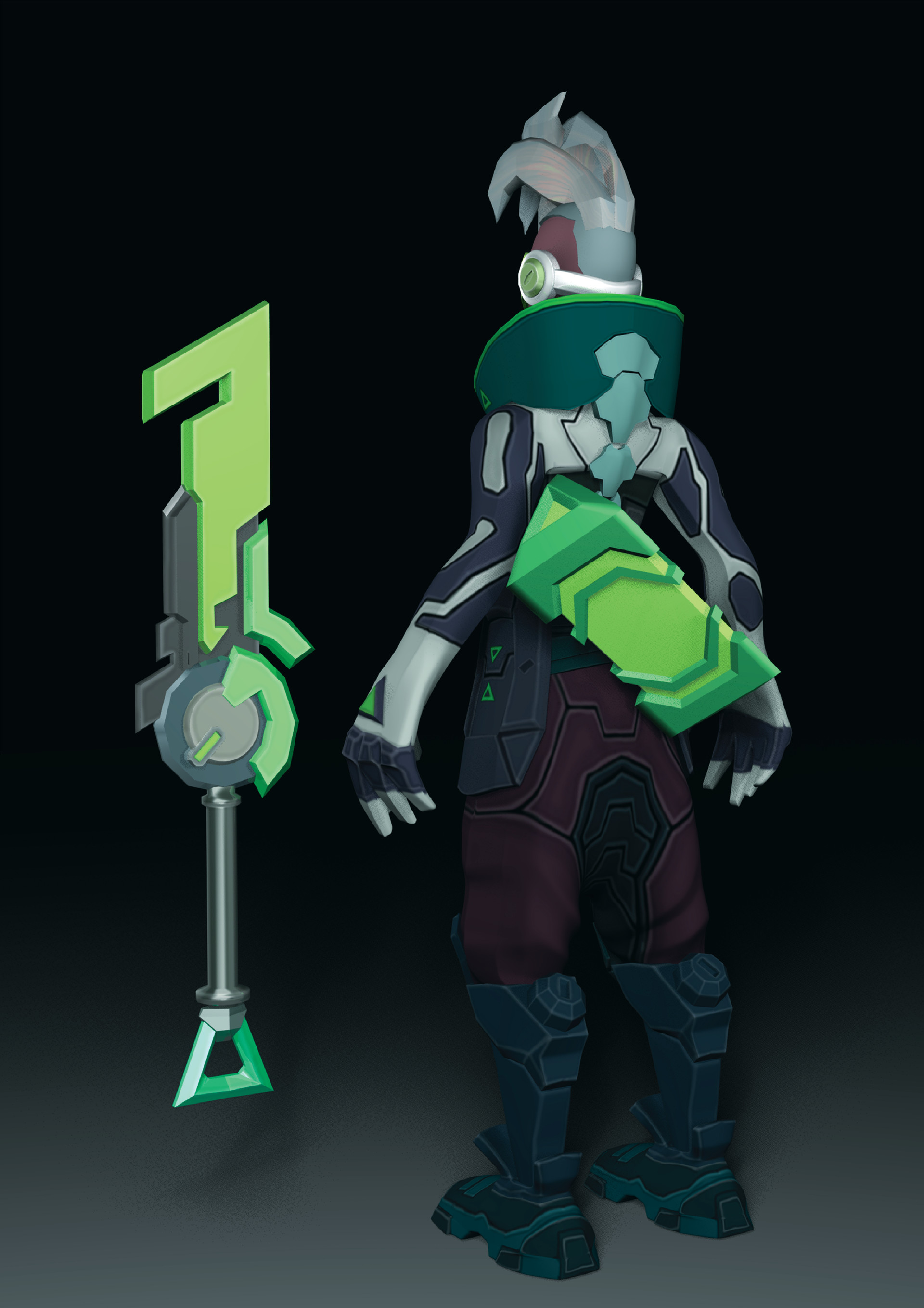 Artstation Project Ekko 3d Modeling Ha Tran