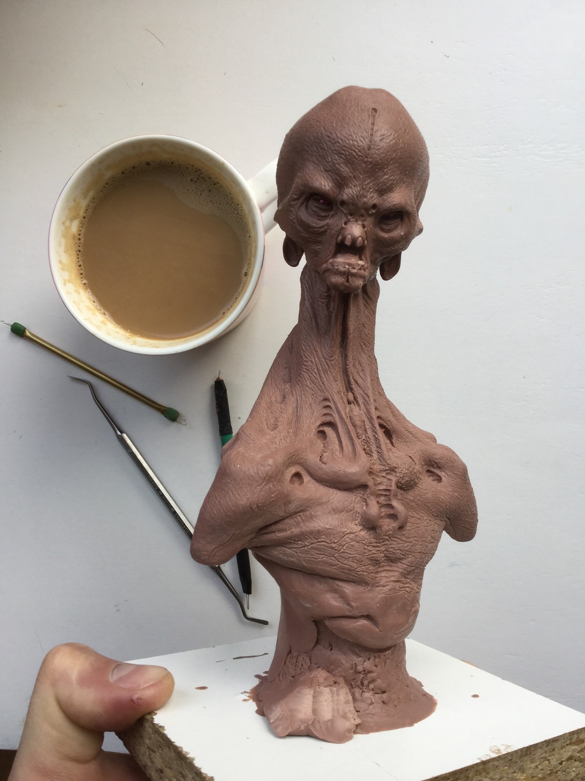 Alien/monster clay/work in progress