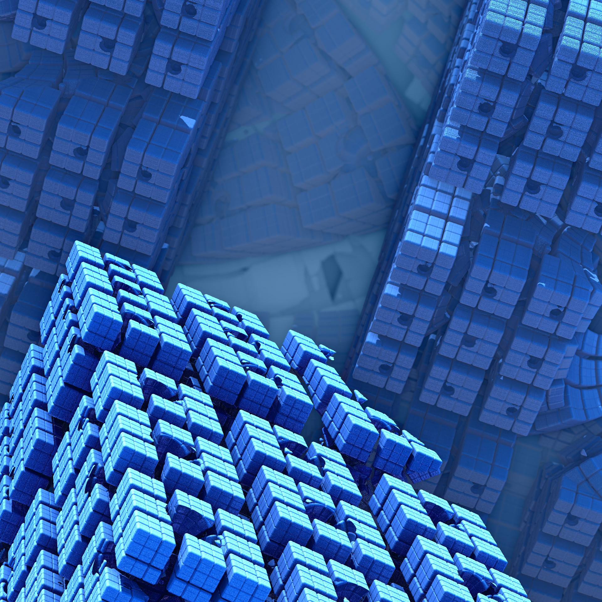 Artstation Cube Fractals Jorge Arista