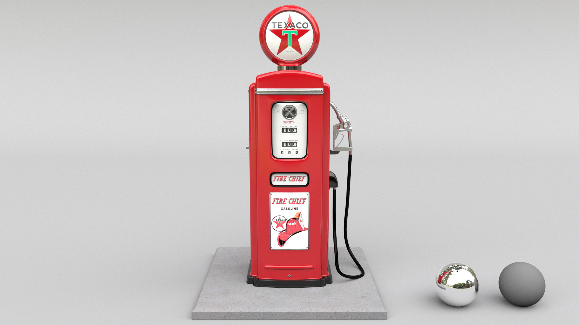 Dylan Staples 1950's Gas Pump