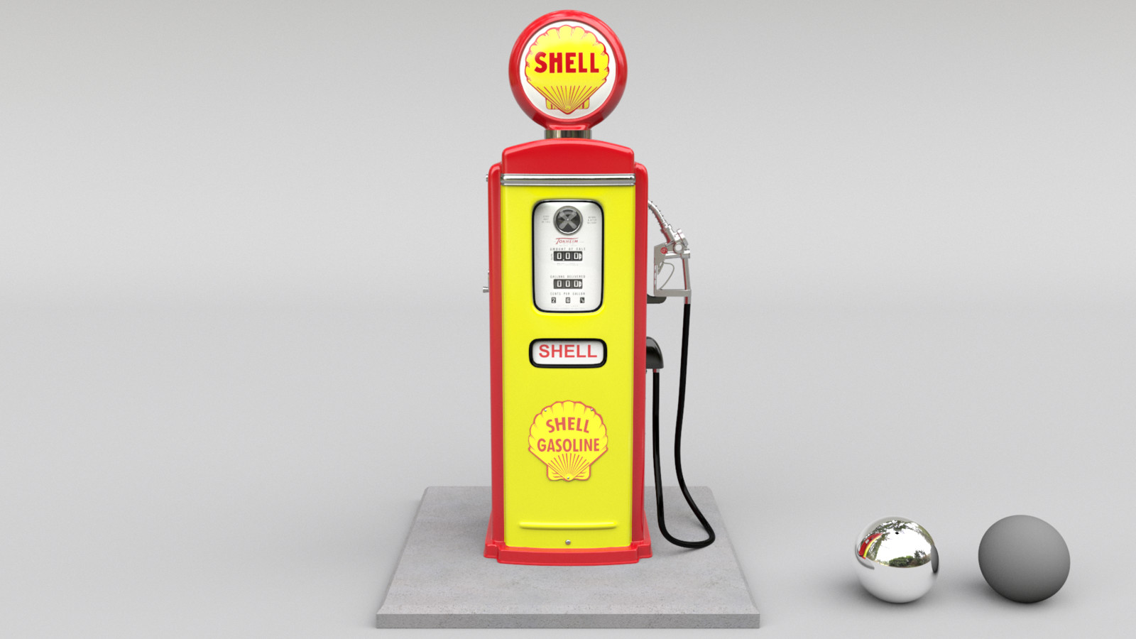 Dylan Staples 1950's Gas Pump