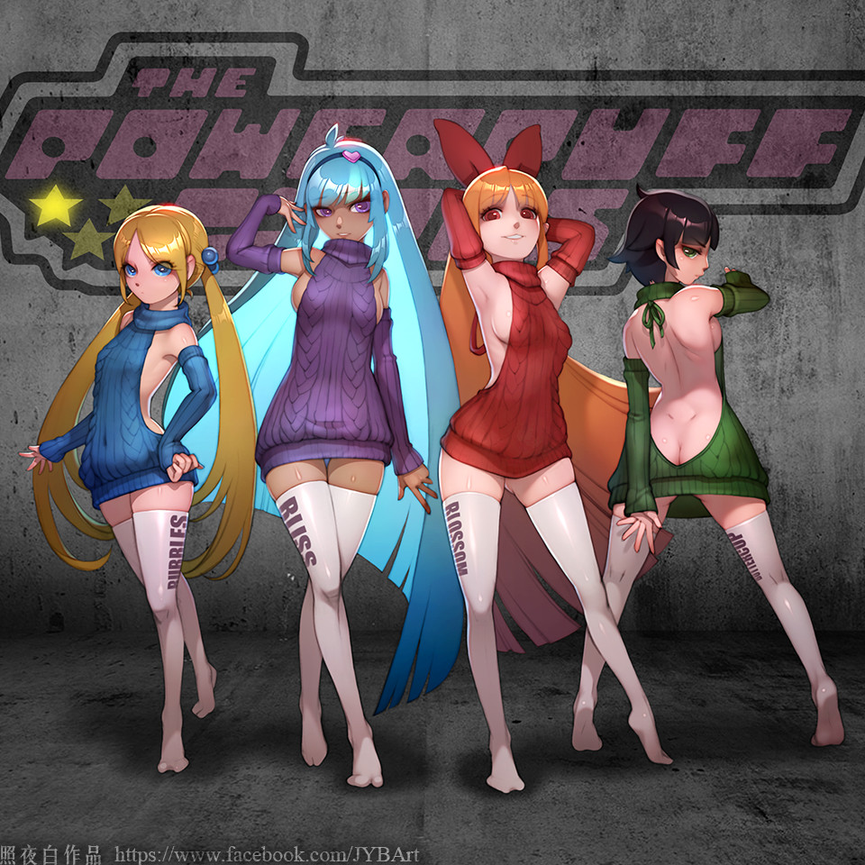 The Powerpuff Girls, JYB Art 【照夜白】 .