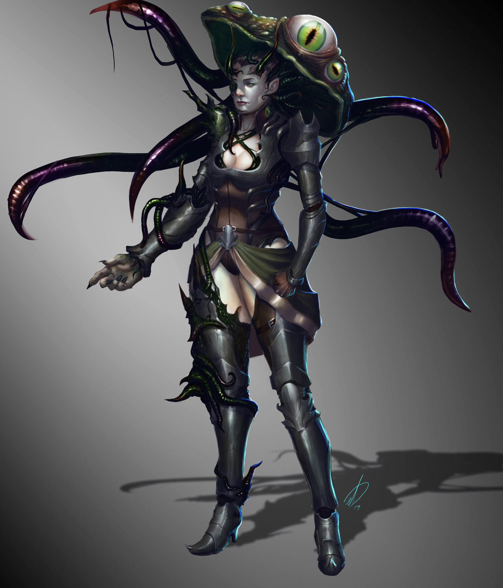 ArtStation Cursed Armor