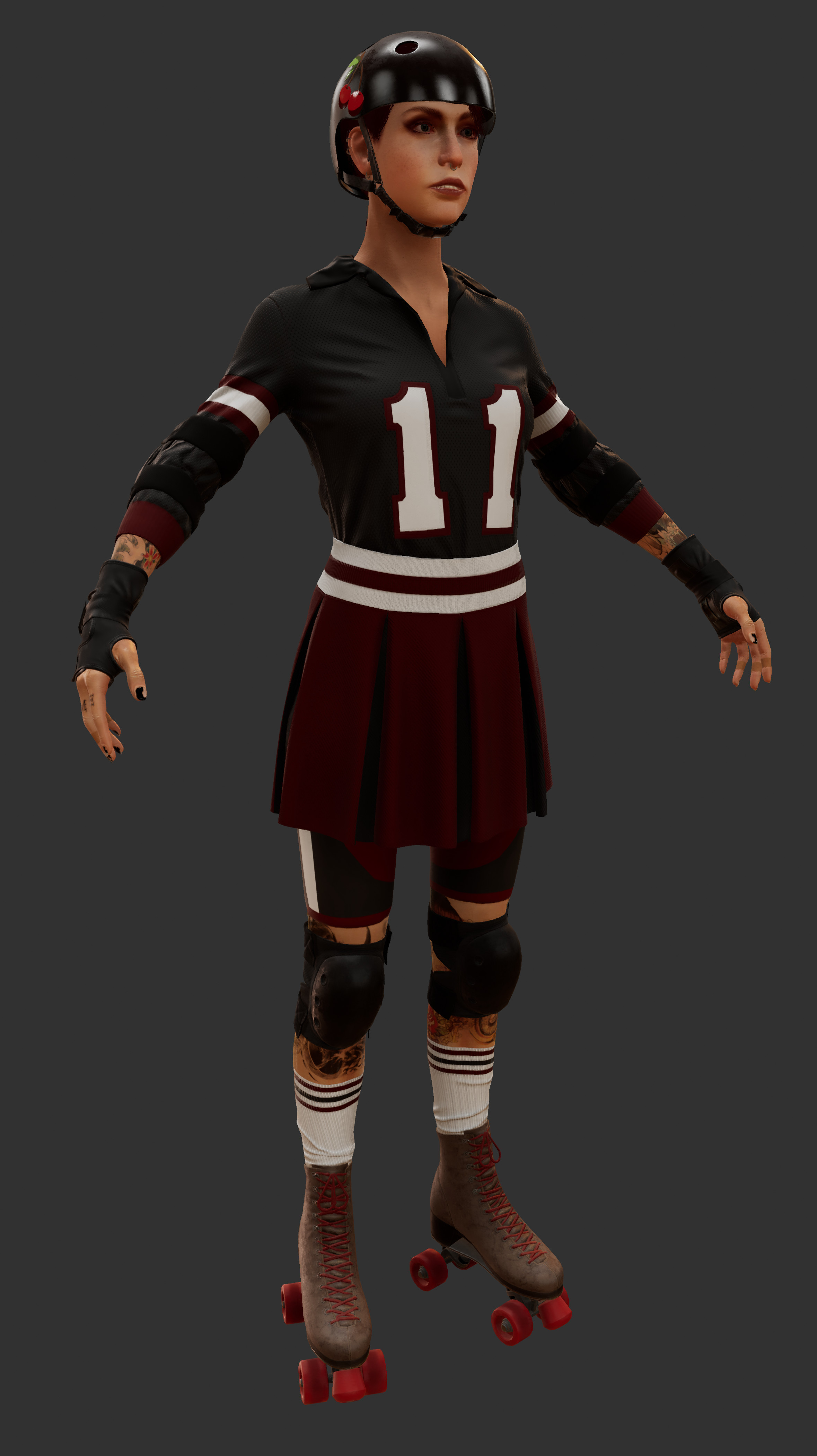 Playable demo character, Cherry Bomb