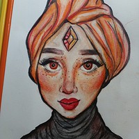 Artstation 3d Hijab Girl Zbrush Mary Mxm Art