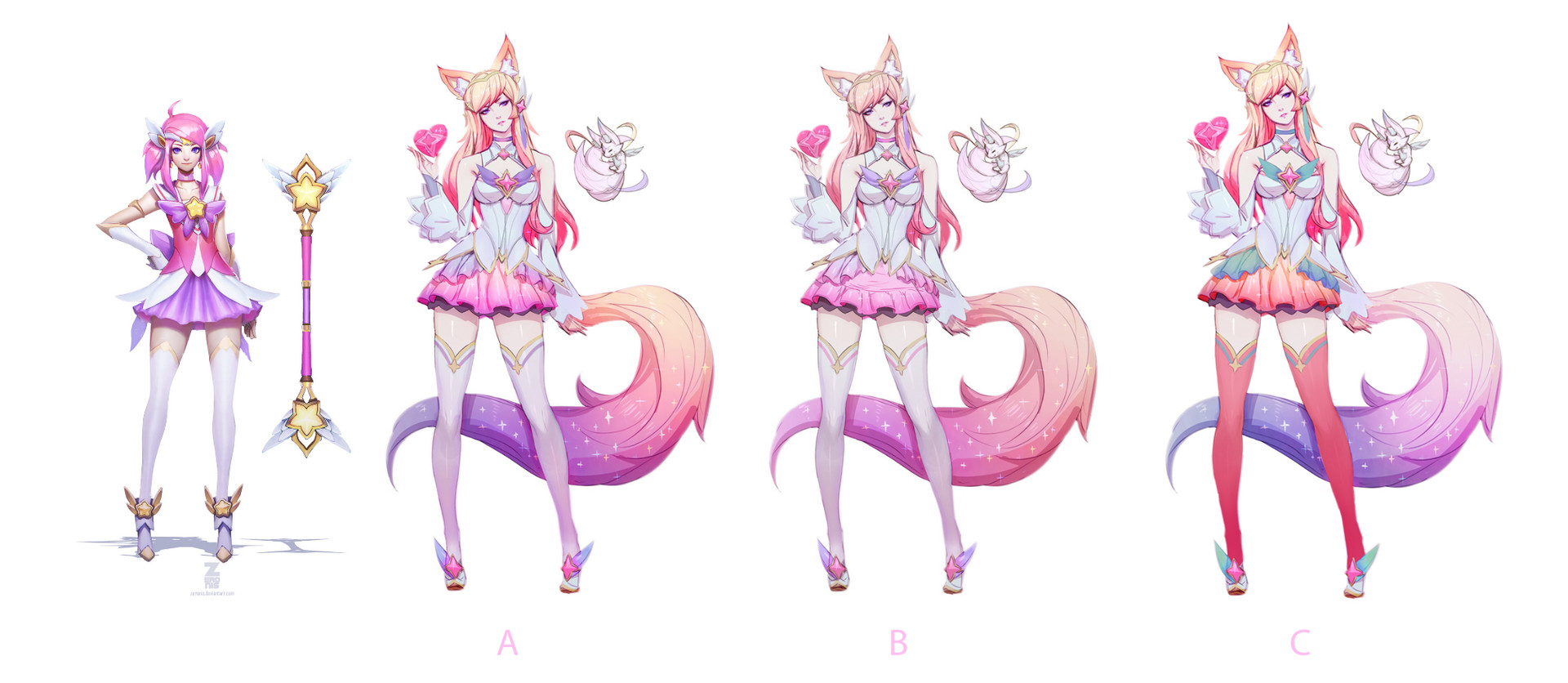 Artstation Star Guardian 2017 Zeronis Illustration, artwork, digital art, fan art, drawing, fantasy art. artstation star guardian 2017