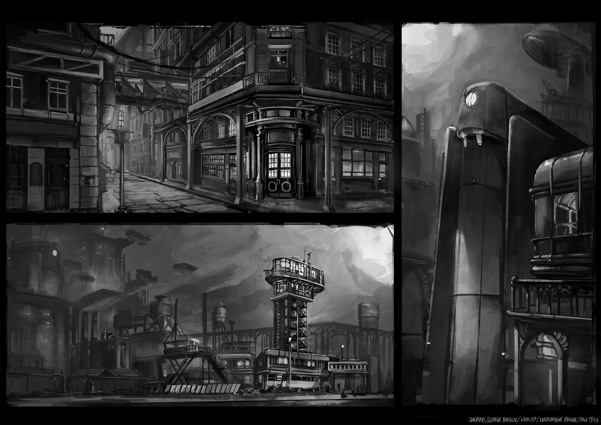 ArtStation - FZD - DieselPunk Project09