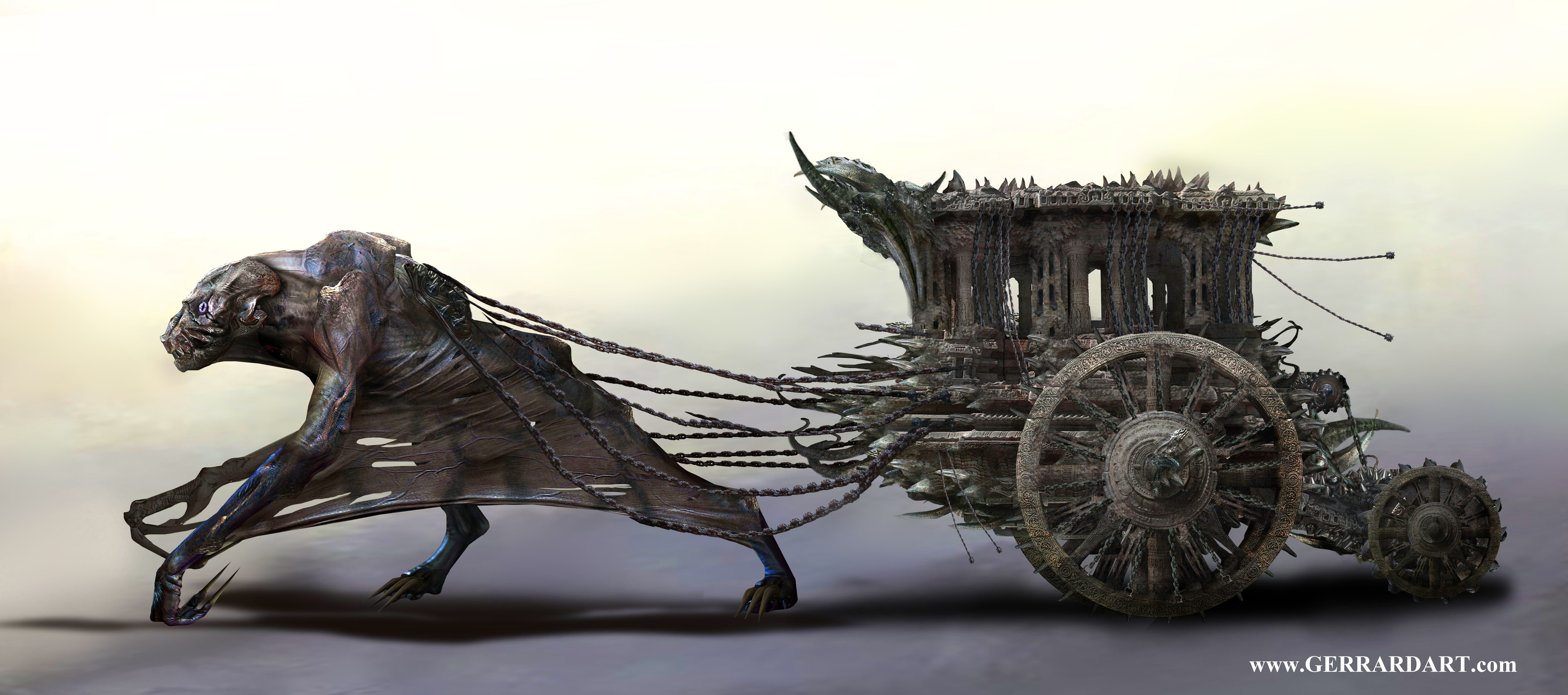 Carriage for an unreleased game 