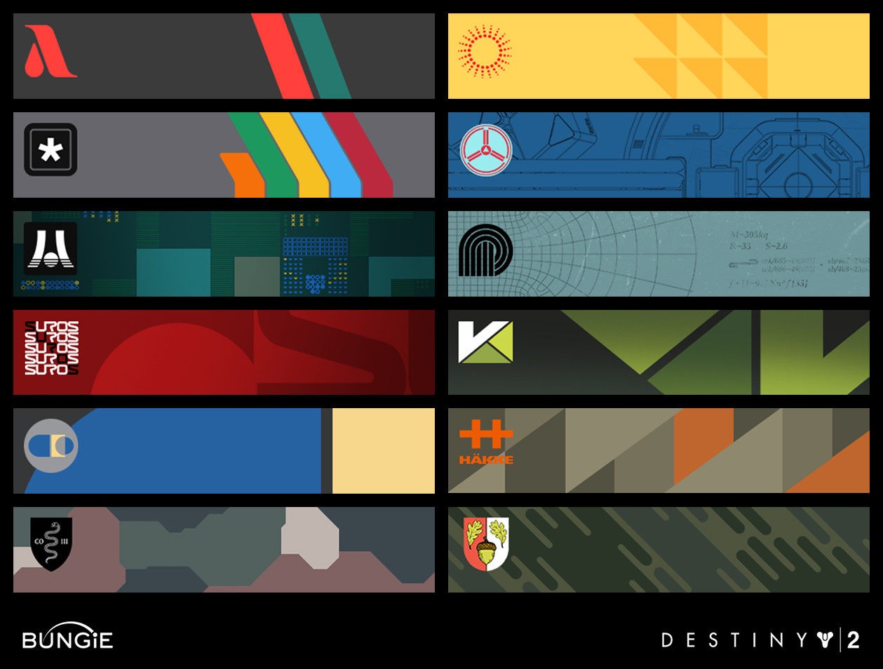 Artstation Destiny 2 Emblems Dima Goryainov