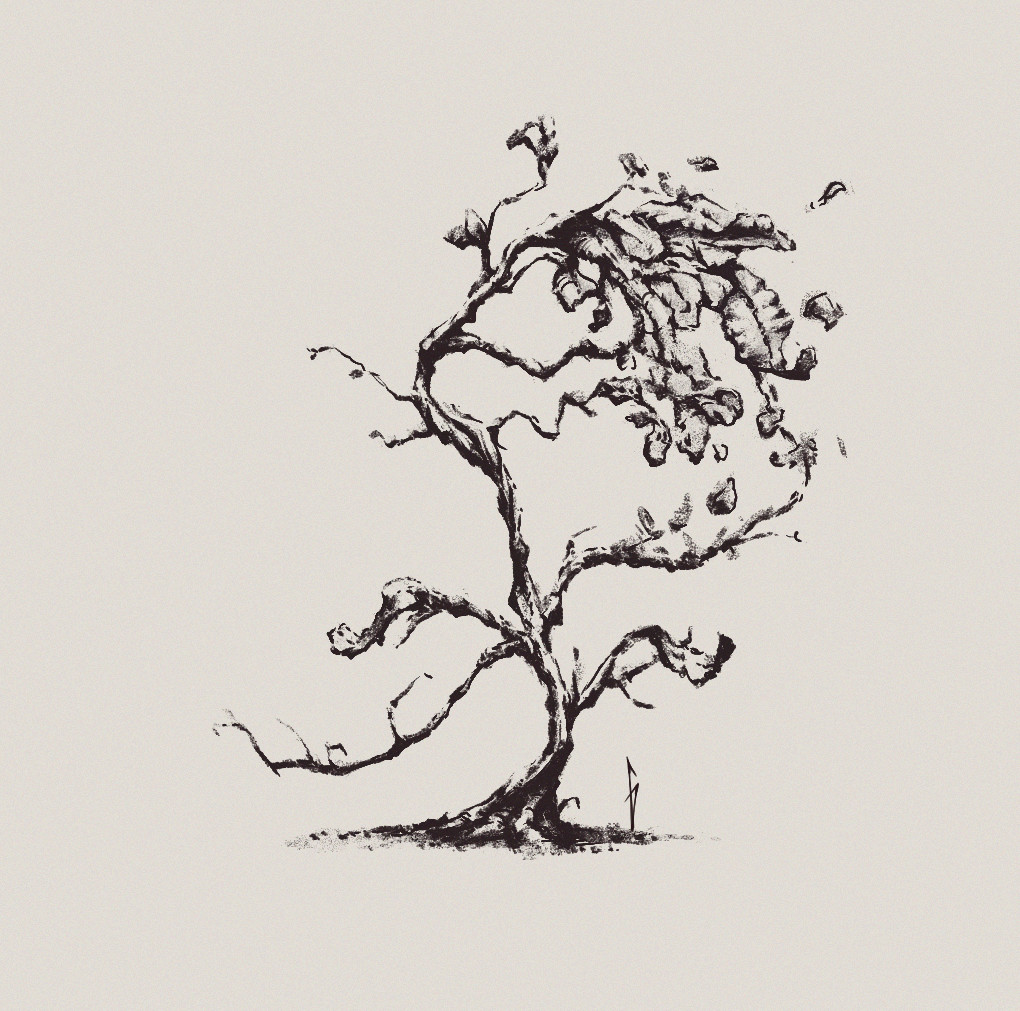 Artstation Abstract Surreal Tree Design Florian Gohlke