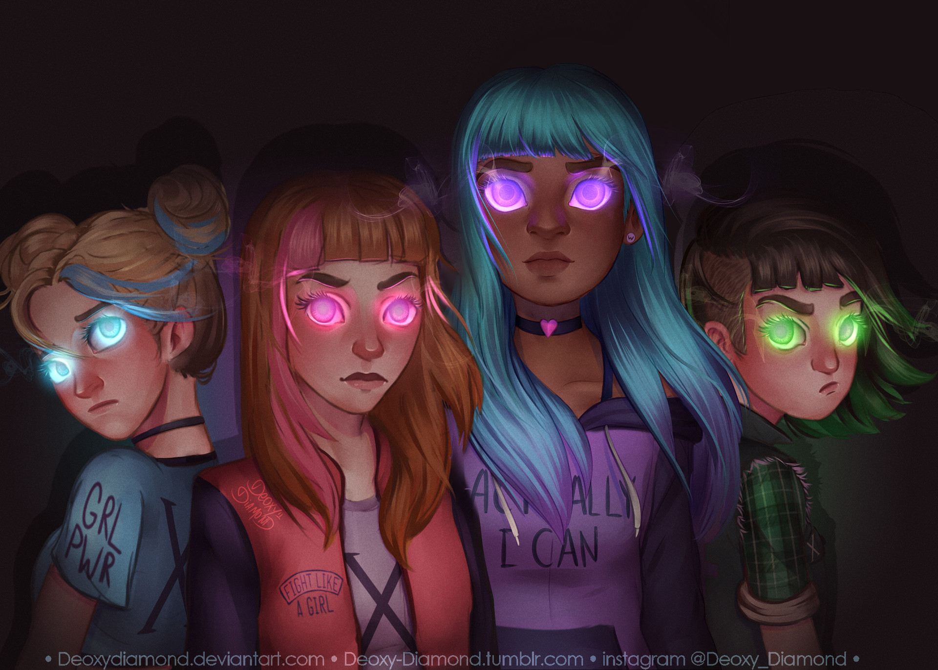 Artstation Powerpuff Girls Deoxy Diamond