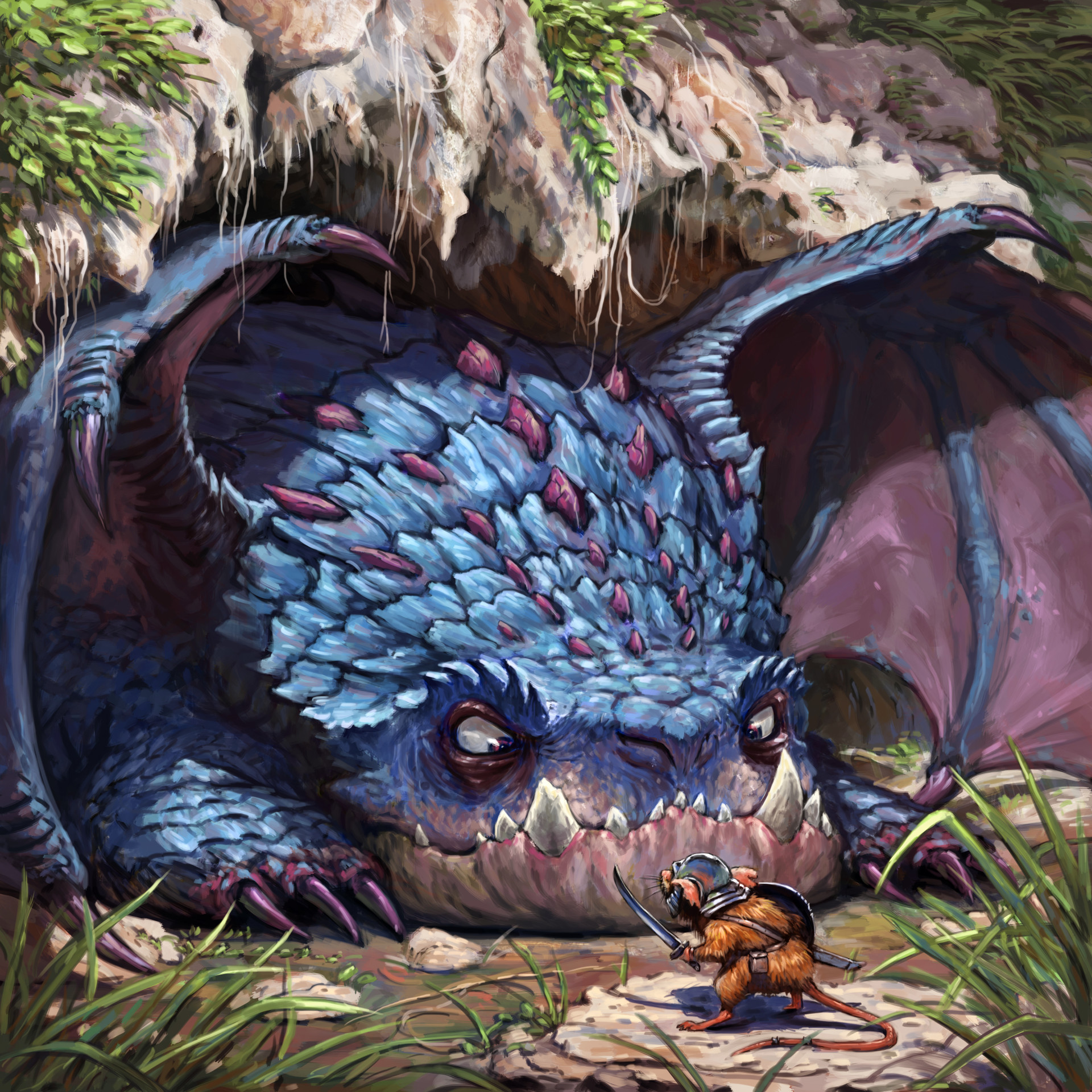 ArtStation Cave Dragon