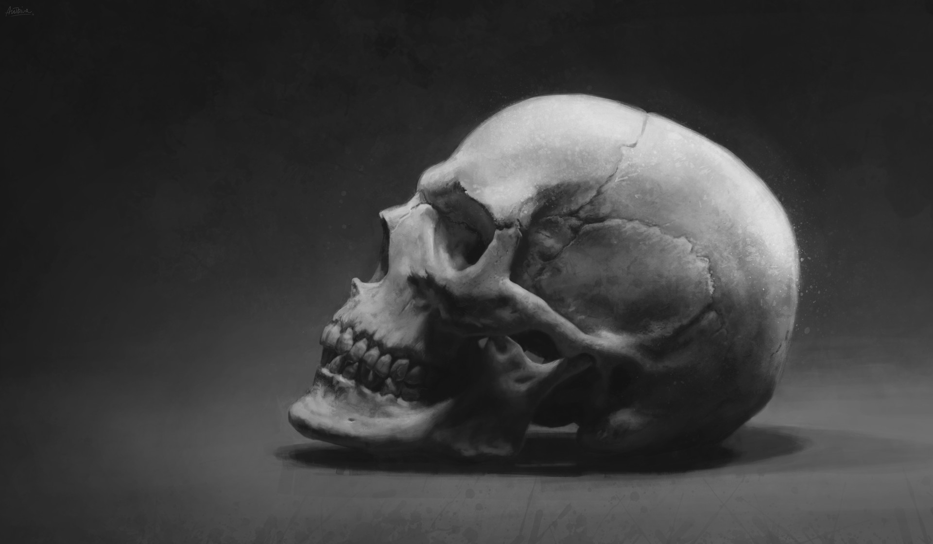 Artstation Skulls Antonio Dell Aquila