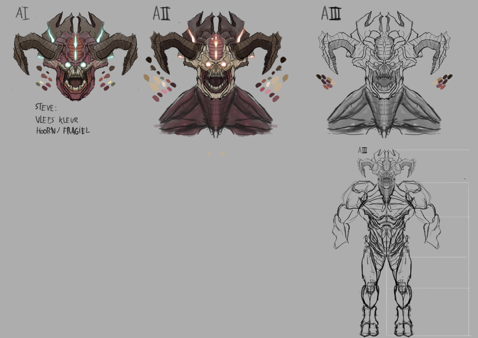 Doom slayer рисунок