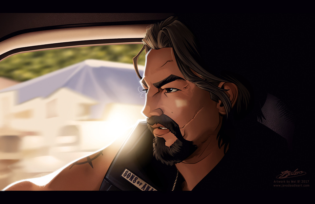 The intention is to do more of these studies for fun. First up: Season 2(ish) Chibs, as played by Tommy Fanagan