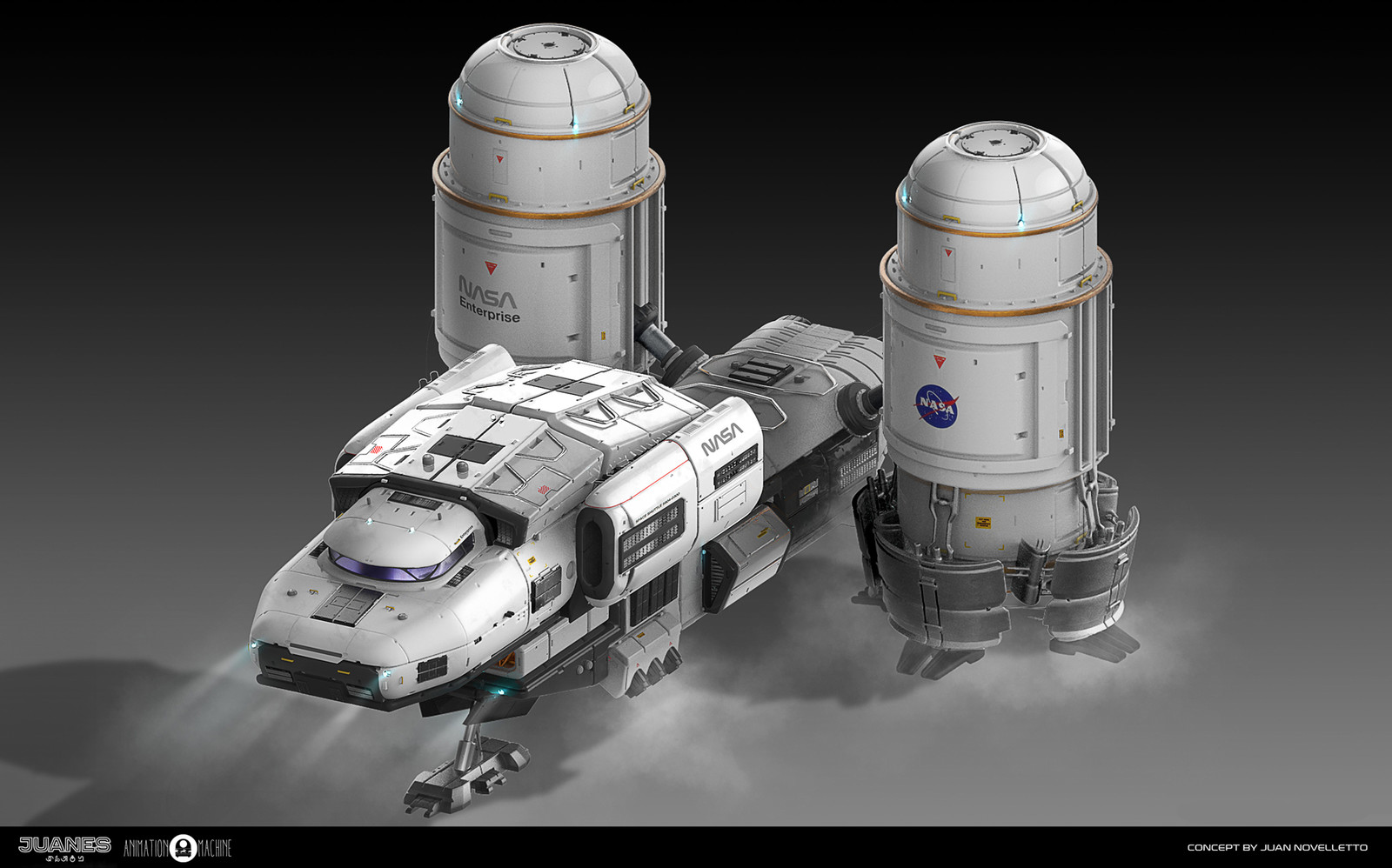 First layout version with NASA scheme