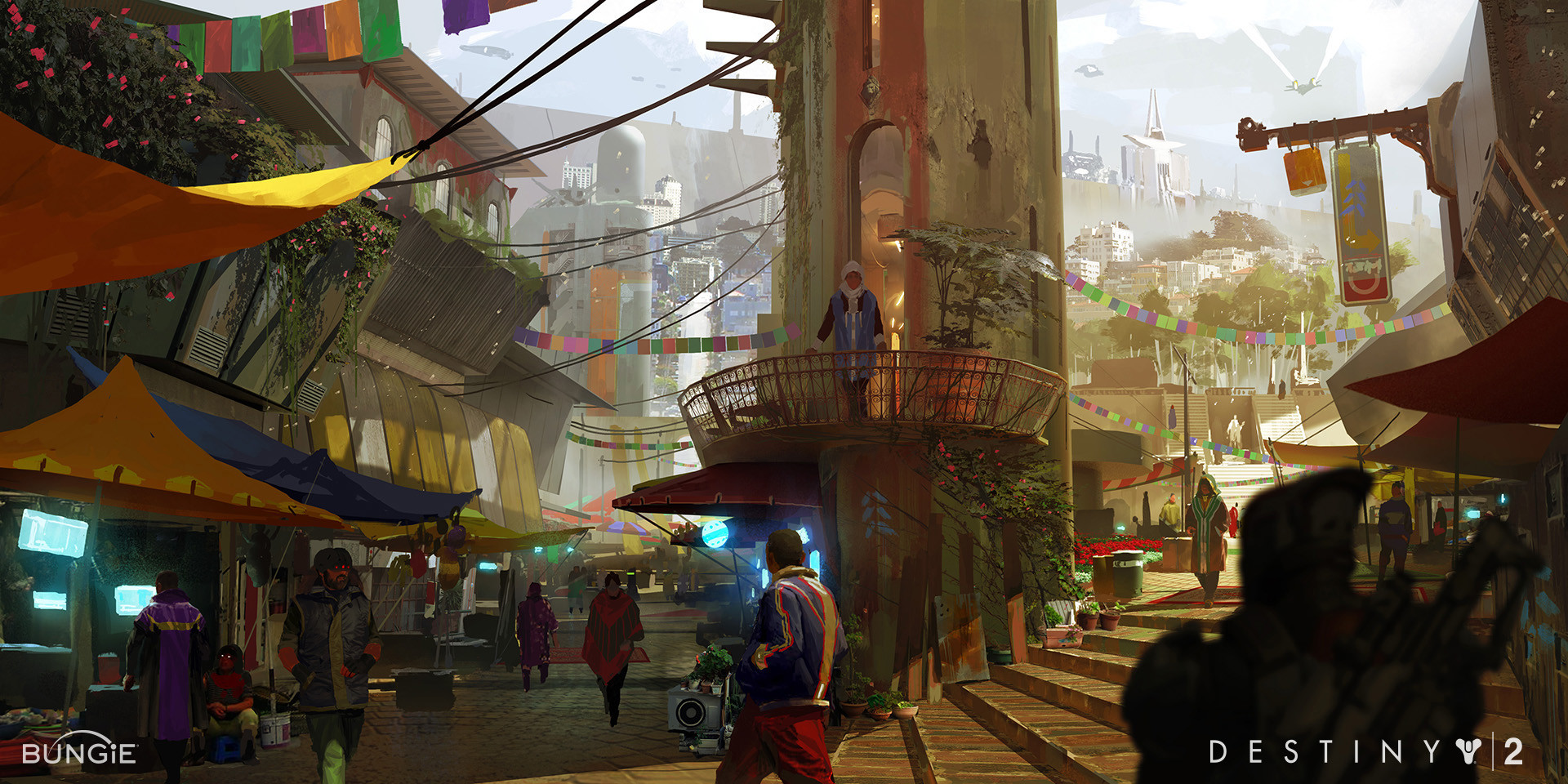 Ryan Gitter - Destiny 2 - Last City exploration