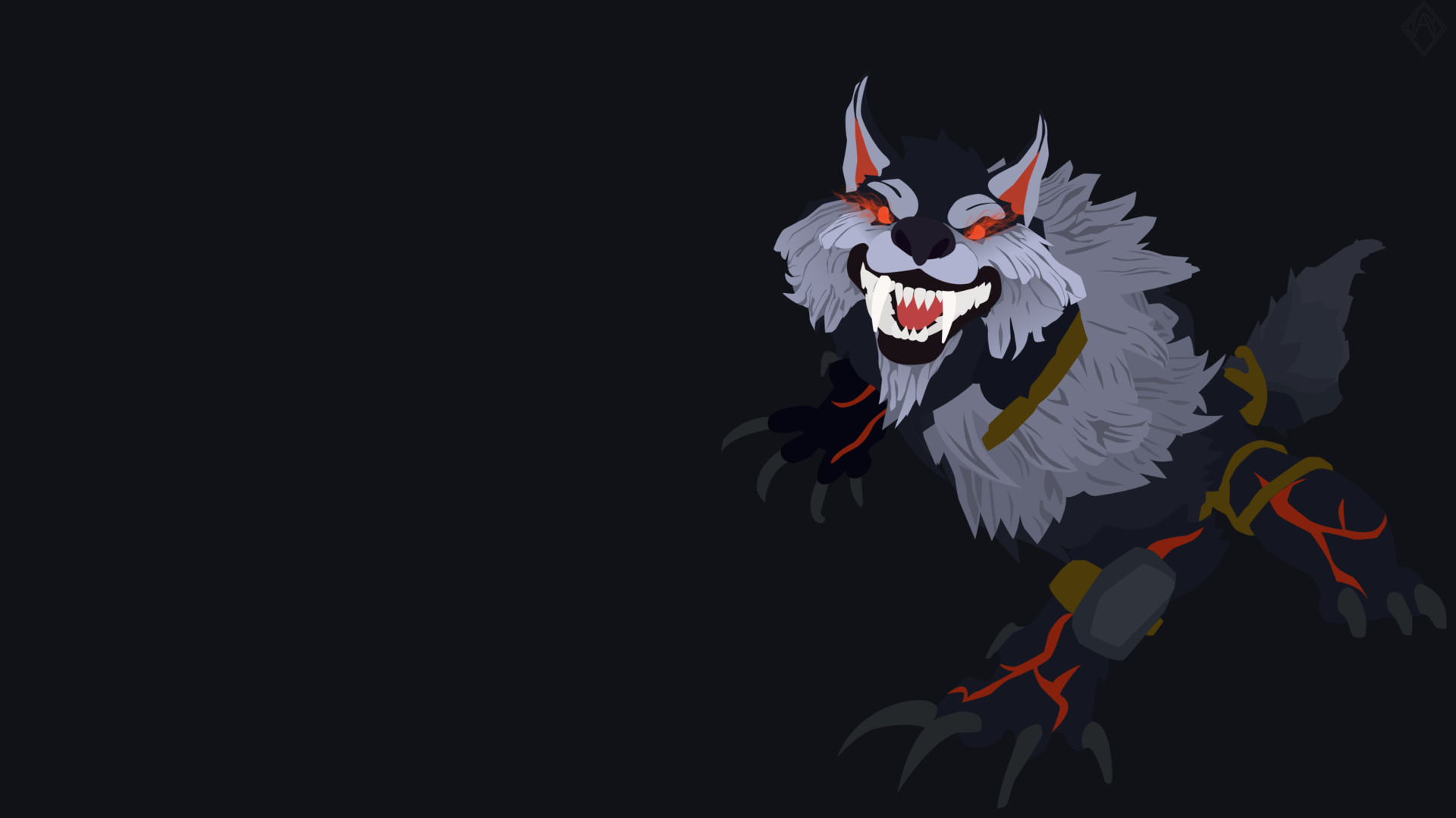 Artstation Smite Fenrir Minimalist Wallpaper Jay R Loki odin fenrir old norse norse mythology, loki png clipart. fenrir minimalist wallpaper jay r
