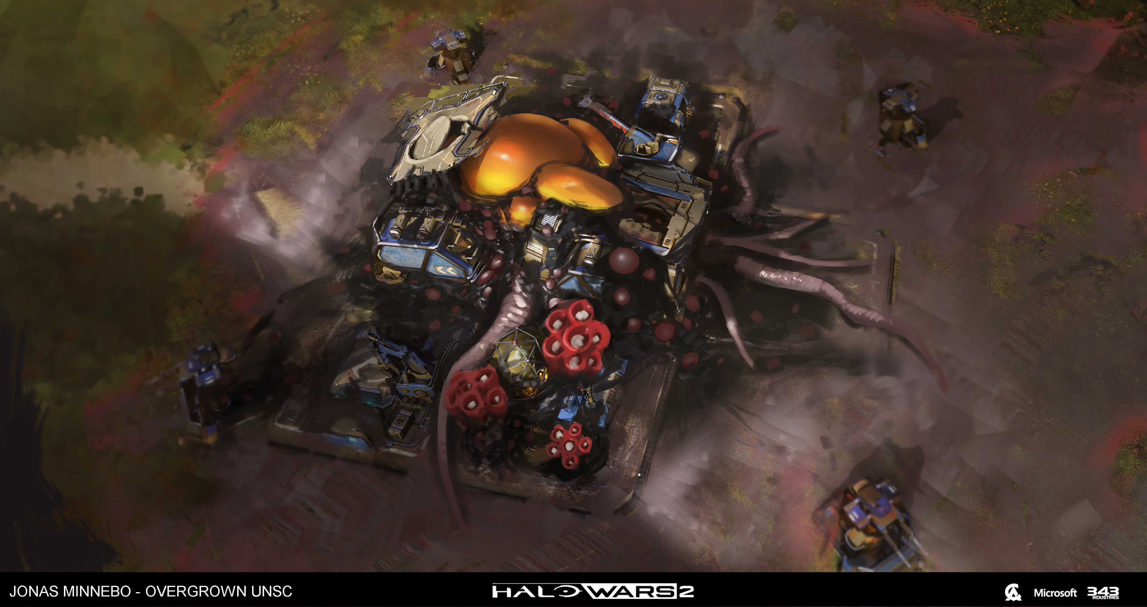 Jonas Minnebo Halo wars 2 The flood