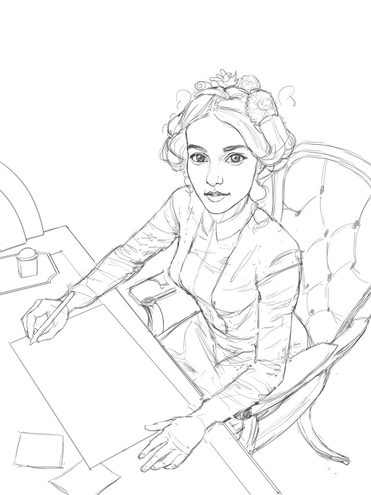 Initial sketch